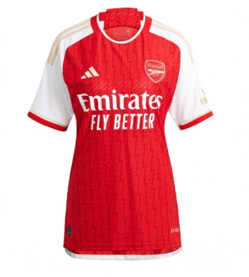 Arsenal Replica Home Stadium Shirt for Women 2023-24 Short Sleeve